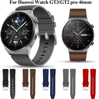 Dây Da Thay Thế 22mm Cho Đồng Hồ Thông Minh Huawei Watch GT3 pro 46mm Huawei GT2 pro