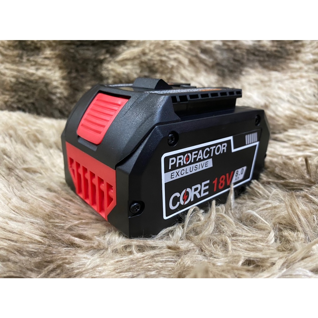 Vỏ mạch Bosch 18V 8Ah lắp 10 cell 21700, mạch nhận sạc zin. BN.
