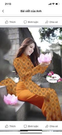 Áo dài lụa
