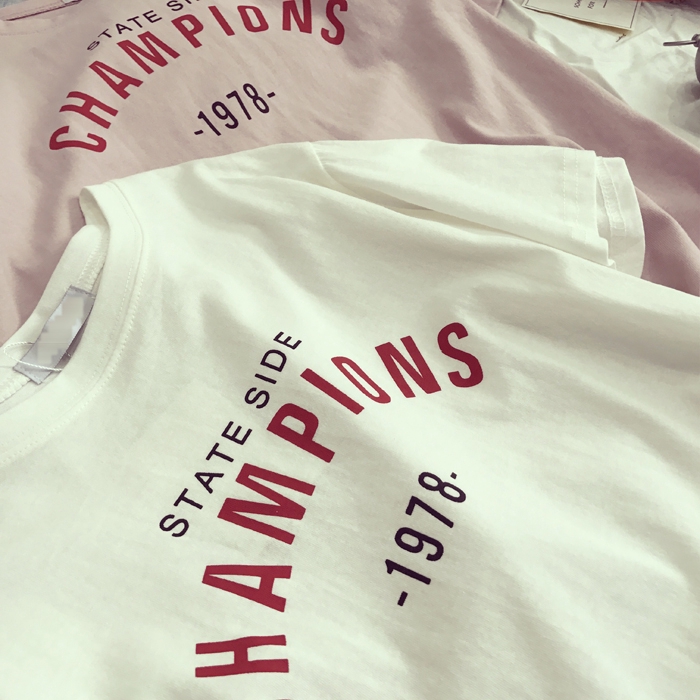 SUXI Áo thun nữ ngắn tay kiểu Hàn Quốc