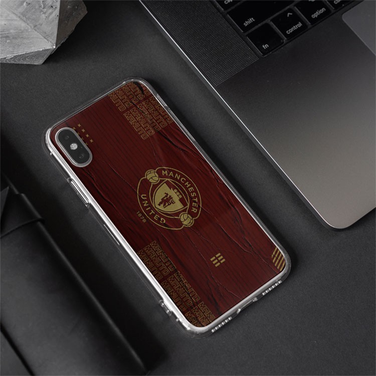 Ốp lưng logo Manchester United đẹp tuyệt vời cho Iphone 5 6 7 8 Plus 11 12 Pro Max X Xr FOO20210248