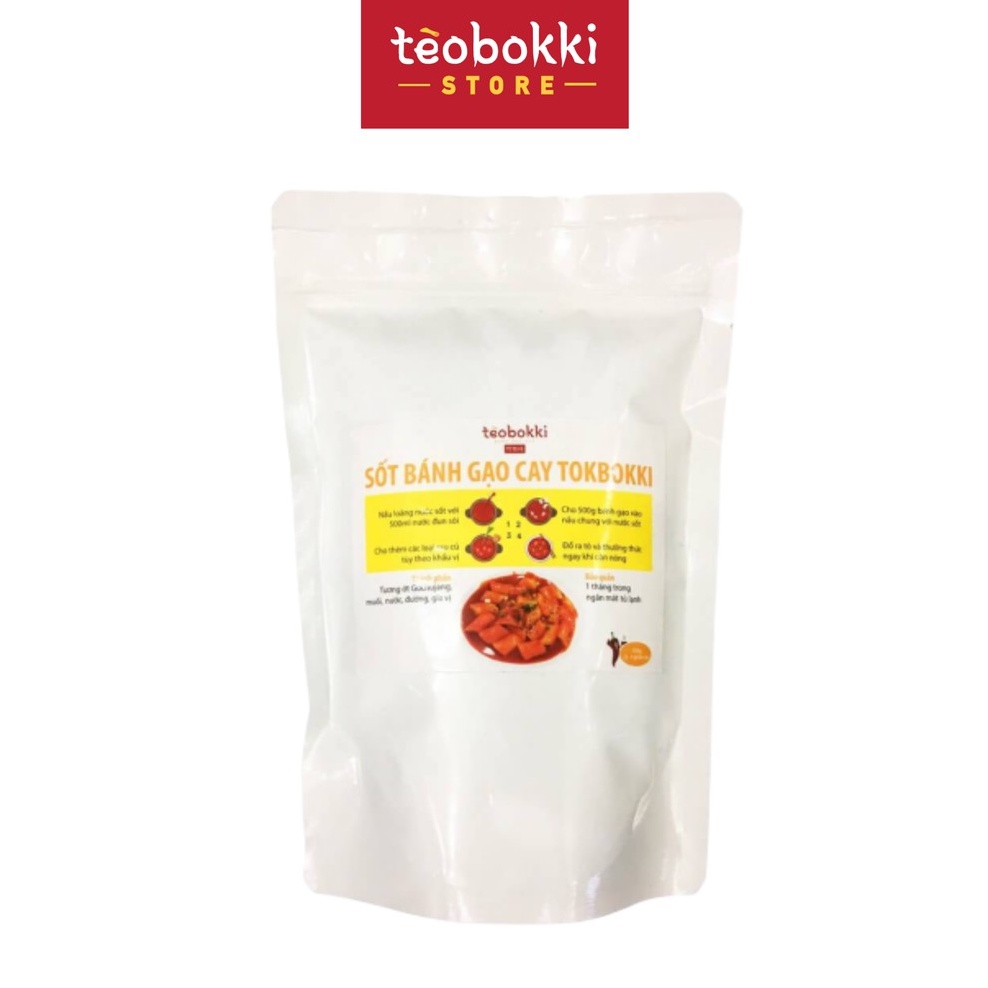 [SHIP HCM] Sốt nấu tokbokki 500g 1kg