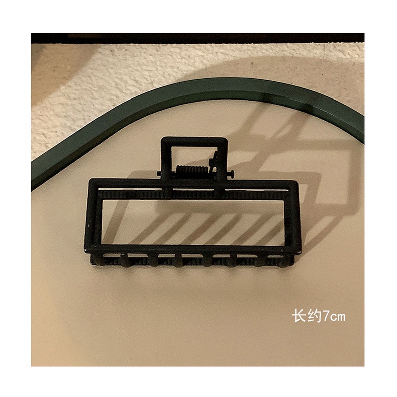 Kẹp Tóc Đuôi Cá Mập Bằng Kim Loại Màu Đen