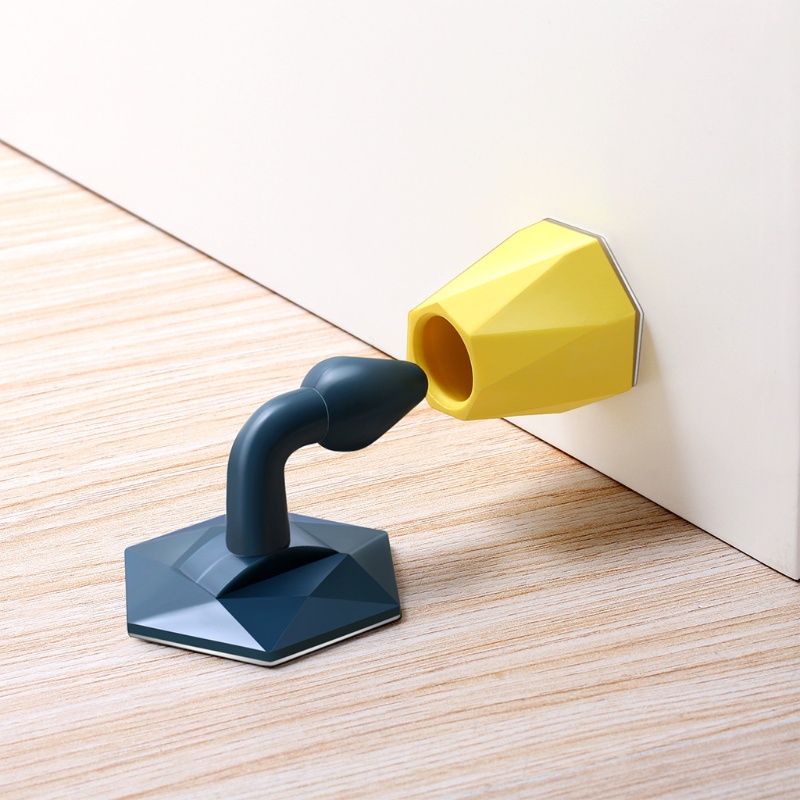 Dụng Cụ Chặn Cửa Bằng Silicone Chống Va Chạm Không Gây Tiếng Ồn Tiện Dụng Cho Gia