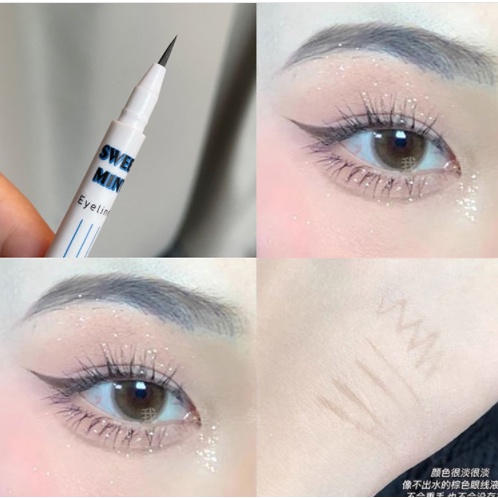 Bút Kẻ Bọng Mắt & Mí Mắt Màu Nâu Nhạt Bobeinimint , Sweet Mint Eyeliner