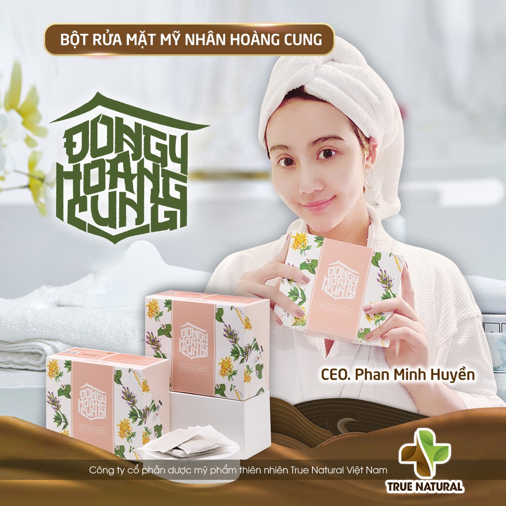 Bột Rửa Mặt Đông Y Hoàng Cung TRUE NATURAL Làm Sạch Da Loại Bỏ Bụi Bẩn Loại Bỏ Tế Bào Chết | BigBuy360 - bigbuy360.vn
