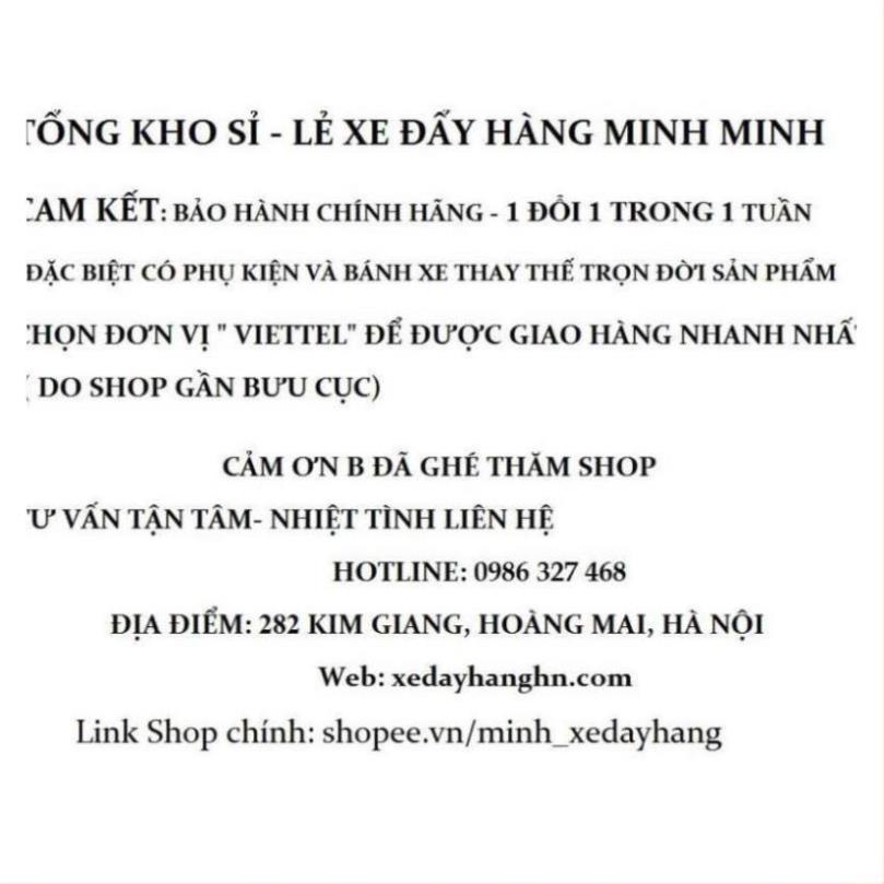 [HÀNG NHẬP KHẨU] Xe Đẩy Siêu Thị, Xe Đẩy Hàng 4 Bánh Gấp Gọn Maxkiwi- 180kg Bỏ Cốp ÔTô, cho không gian hẹp