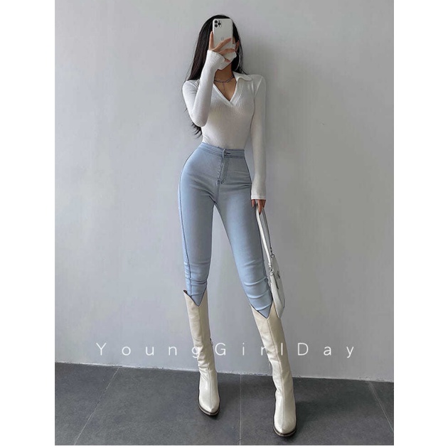 Bodysuit tay dài màu đen/cà phê quyến rũ cho nữ | WebRaoVat - webraovat.net.vn