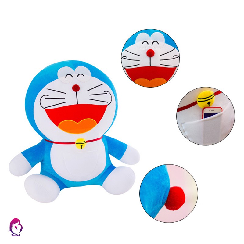 Doraemon Nhồi Bông Mềm Mại Dễ Thương