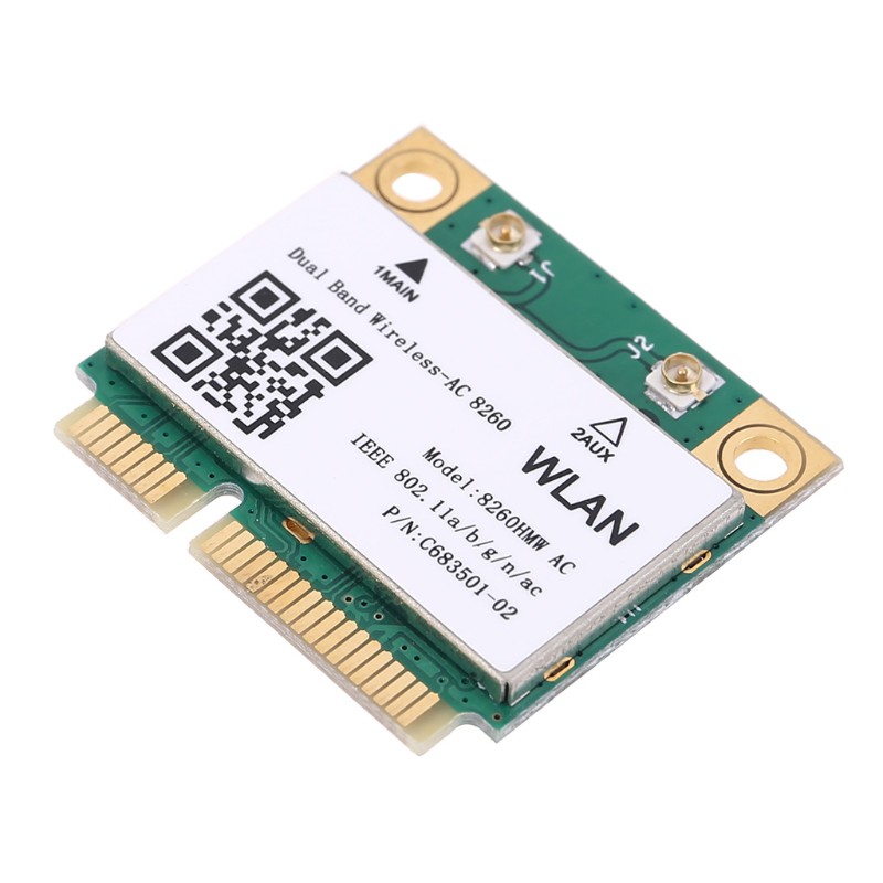 Card Wifi 5g Dual Band 8260hmw Ac Mini Pci-E 1200m Wifi-Fi + Bluetooth 4.2