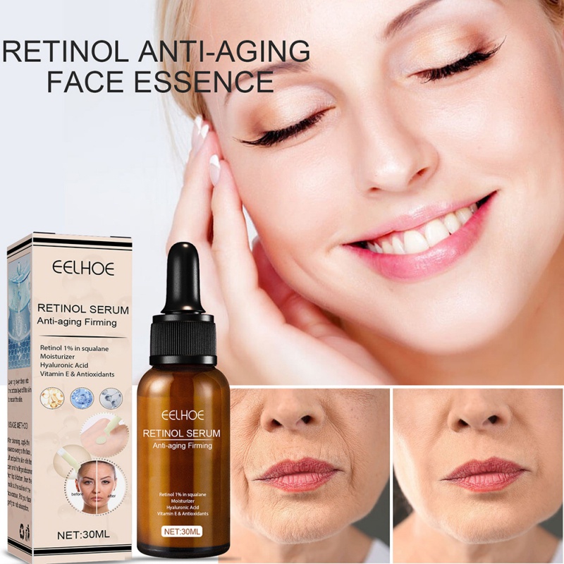 Serum Retinol 30ml Dưỡng Ẩm Làm Trắng Da Chống Nếp Nhăn Và Lão Hóa