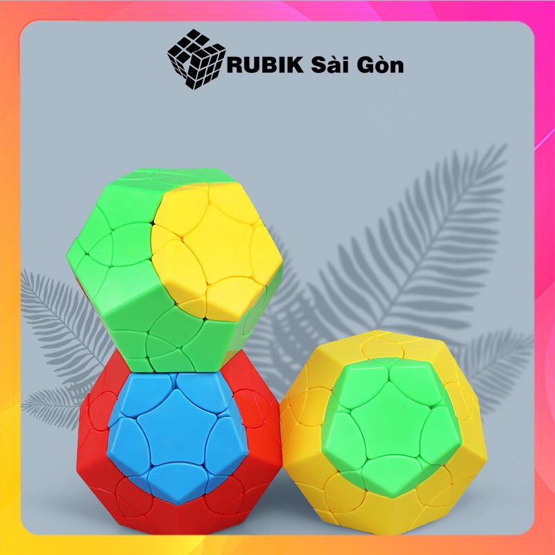 Rubik Biến Thể Megaminx Phoenix Cube Cao Cấp Rubic 3 Màu 12 Mặt ShengShou Phượng Hoàng Sáng Tạo Đẹp Mắt Xoay Trơn