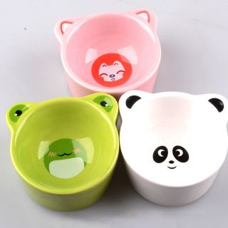 Chén ăn hình mặt thú cho hamster