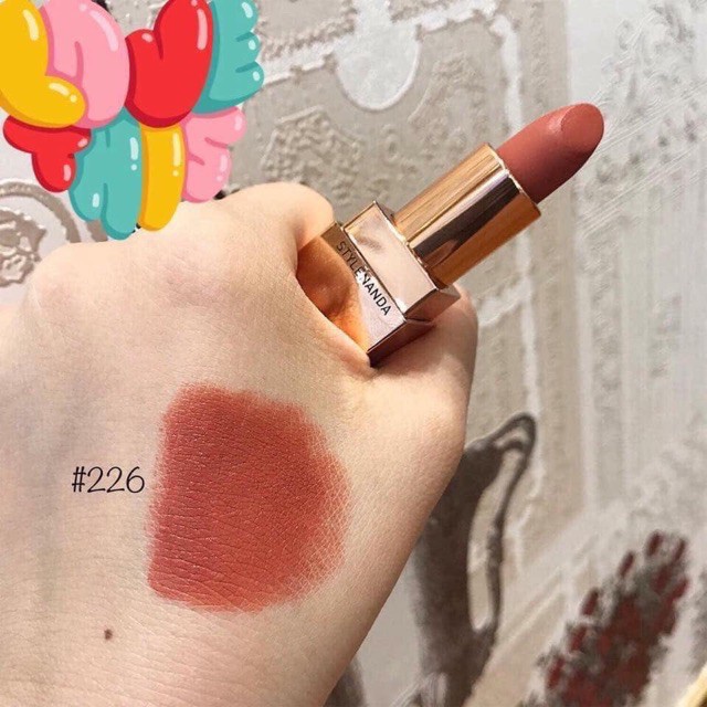 (CAM KẾT AUTH, TEM HIDDEN TAG) Son Thỏi Lì 3CE Matte Lip Color Màu #226 #227 #228