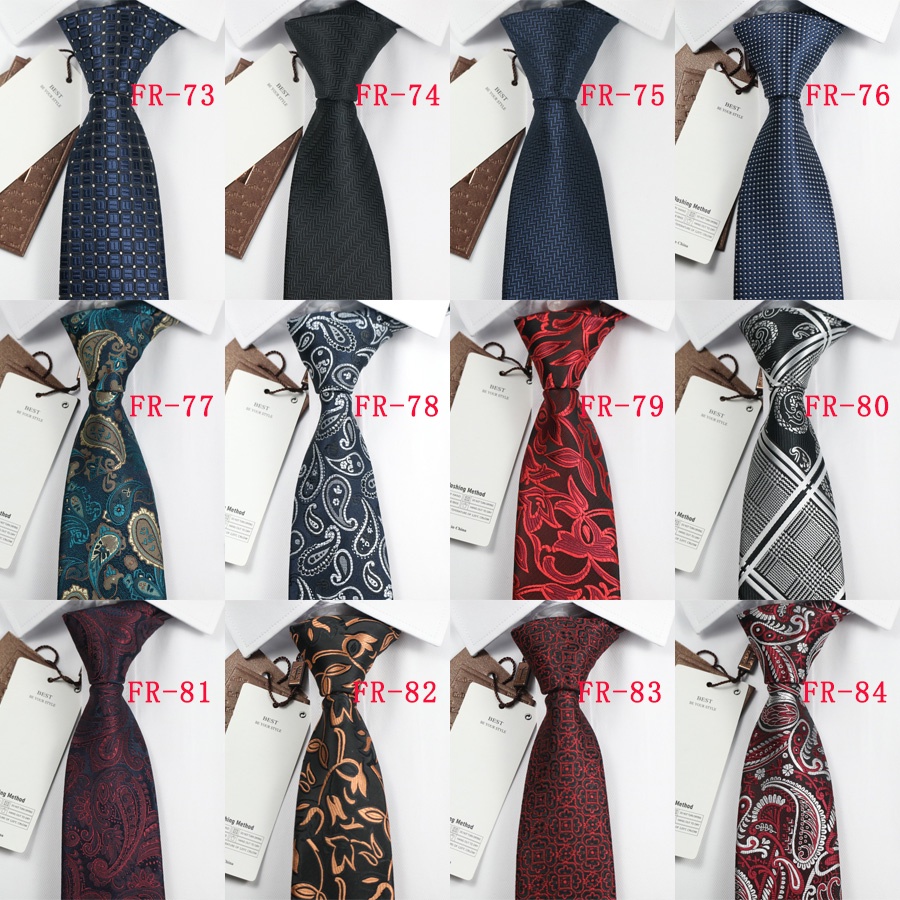 Cà Vạt Nam Bản Rộng 7CM Họa Tiết Hoa Thời Trang Lịch Lãm