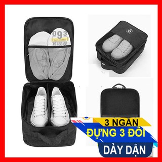 Túi Đựng Giày 3 Ngăn,Túi Đựng Đồ Du Lịch