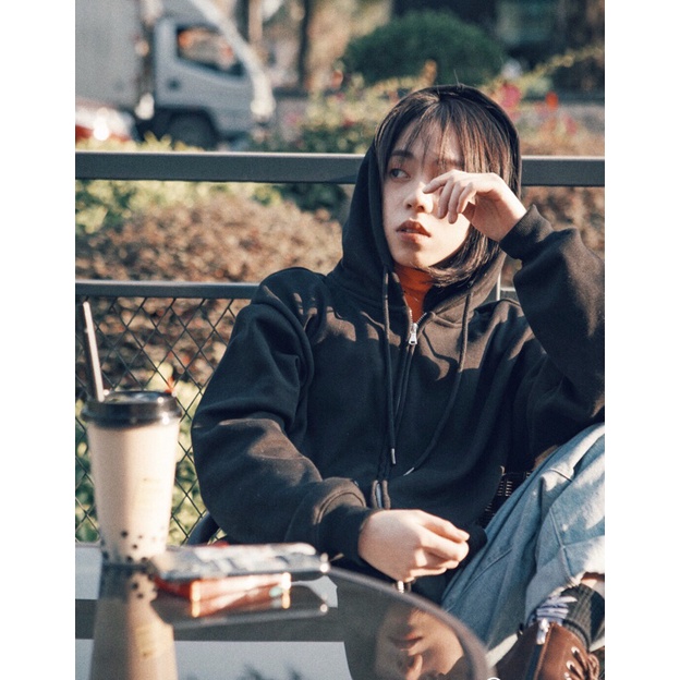 Áo khoác nỉ Nelly có mũ