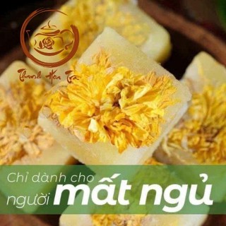 Trà hoa cúc đường phèn  thanh nhiệt mát gan