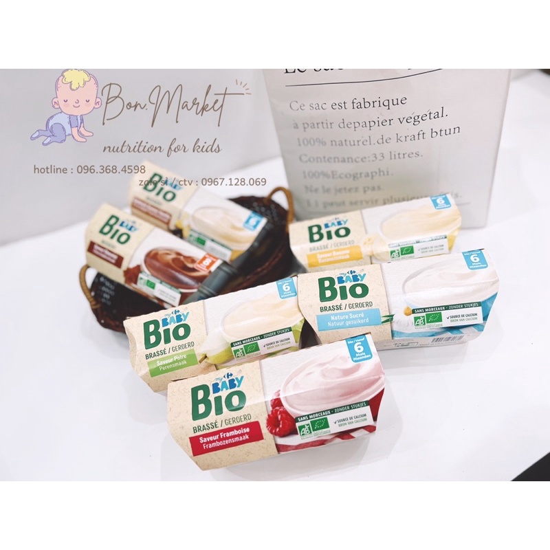 Sữa chua Bio Baby mẫu mới date 2022-2023