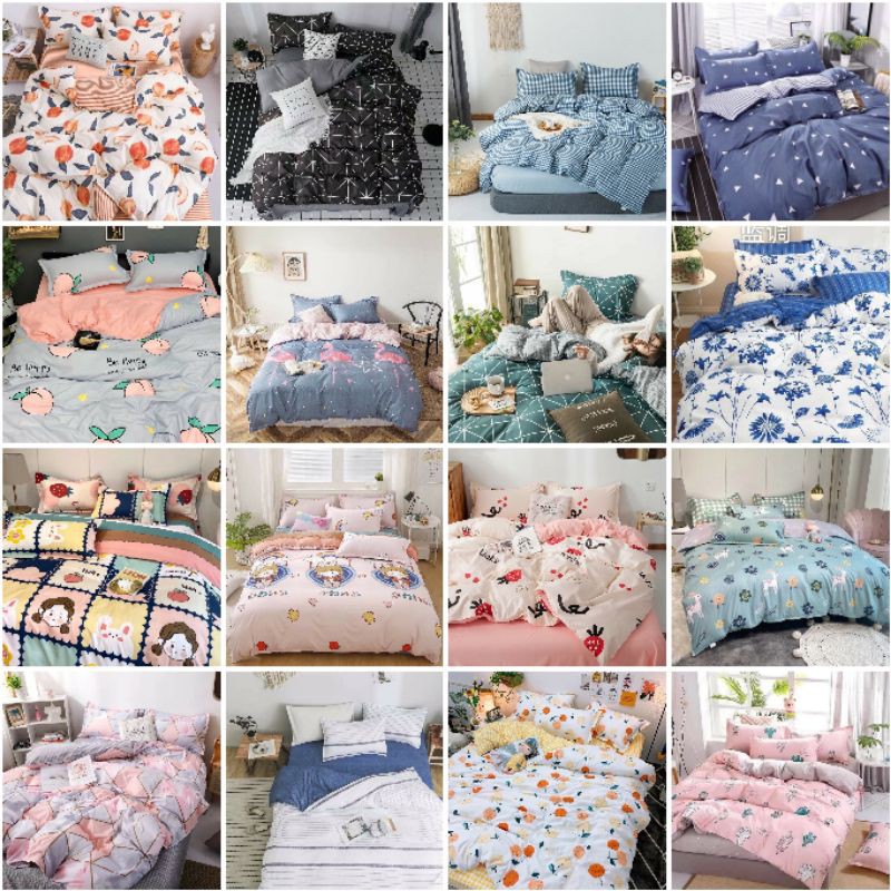 Bộ drap cotton poly nhiều mẫu lựa chọn