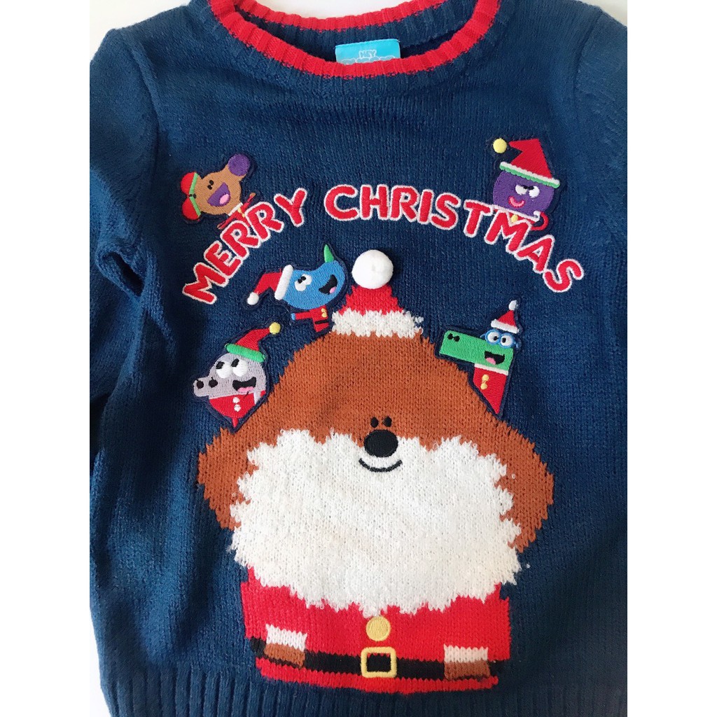 Áo len Noel cực xinh hình nổi 3D cho bé