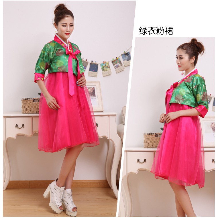 Hanbok cách tân nữ,  có link bé gái. Hàng đặt trước 10 ngày