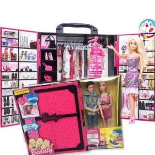 [freeship]] Đồ chơi ĐỘC: Búp bê Ken Barbie và tủ đồ phụ kiện thời trang