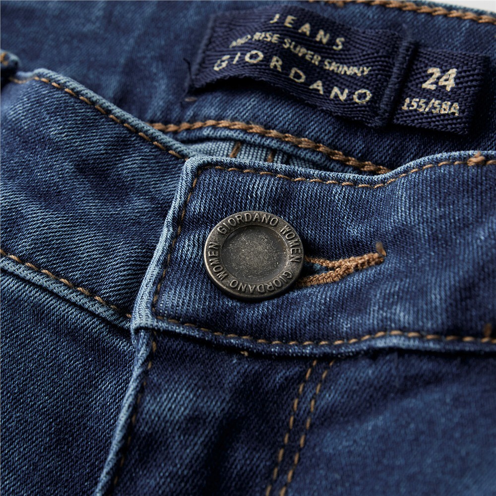 Quần Jeans Dài Nữ Giordano Super Stretch Jeans 05410016