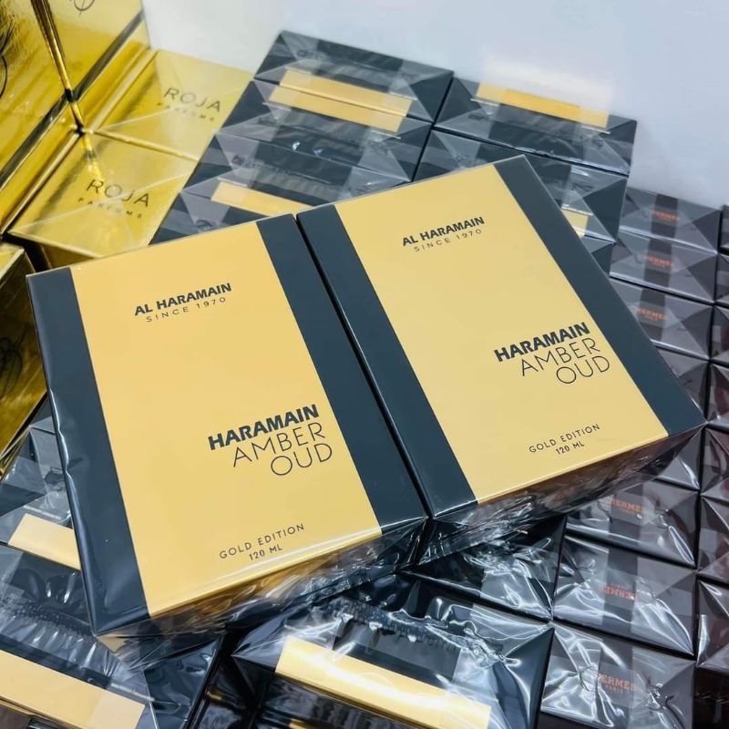 [Siêu_phẩm] Nước hoa Dubai 𝐀𝐥 𝐇𝐚𝐫𝐚𝐦𝐚𝐢𝐧 𝐏𝐞𝐫𝐟𝐮𝐦𝐞𝐬 𝐀𝐦𝐛𝐞𝐫 𝐎𝐮𝐝 𝐆𝐨𝐥𝐝 𝐄𝐝𝐢𝐭𝐢𝐨𝐧 120ml quyến rũ, sang trọng