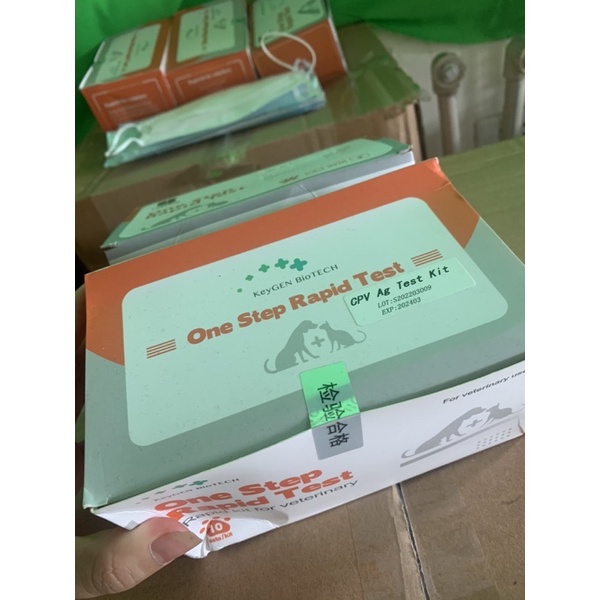 Que test bệnh CARE và PARVO cho chó ( CDV và CPV)