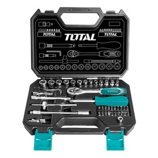 4-14mm bộ tuýp 1/4" 45 chi tiết total tht141451