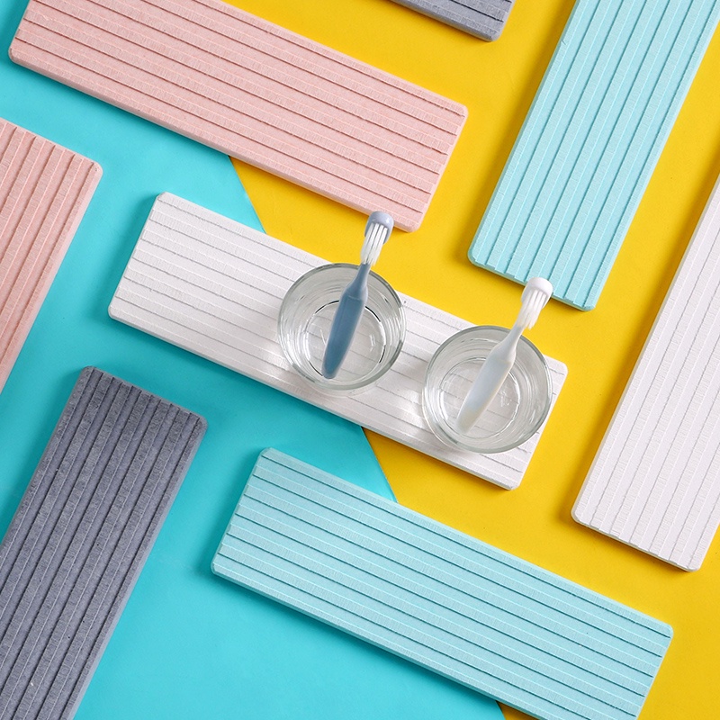 Thảm lót sàn nhà tắm JUJIAJIA nhanh khô thấm hút tốt