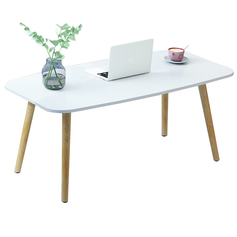 Bàn trà sofa hình chữ nhật chân gỗ sồi tự nhiên IGA - GP101
