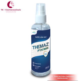 Nước Rửa Tay Sát Khuẩn THEMAZ FIX MAXX / THEMAZ FIXMAXX - 100ml