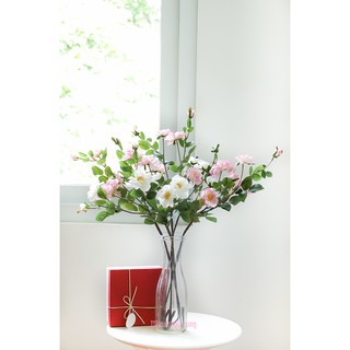 Hoa lụa 🌸| Hồng công chúa với nét đẹp nhẹ nhàng mềm mại