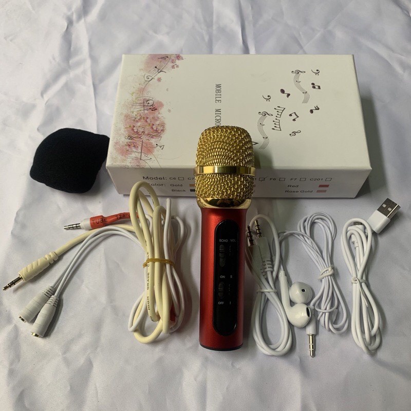 Bộ Mic Thu âm livestream C11 bản nâng cấp kèm dây live chế+chia tặng 2 tai nghe bảo hành 12 tháng