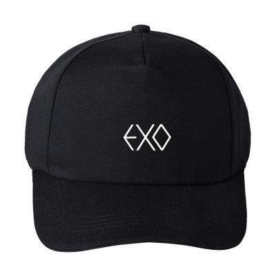 Mũ lưỡi trai in hình logo nhóm nhạc EXO idol thần tượng thời trang xinh xắn