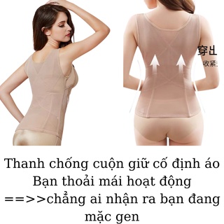 Áo gen nịt bụng định hình giảm eo