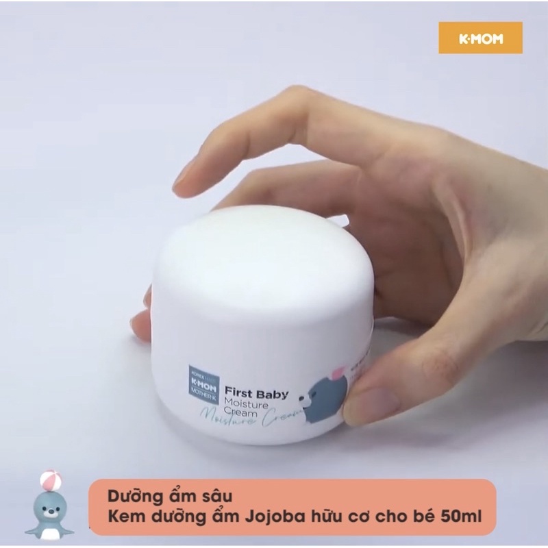 KEM DƯỠNG ẨM JOJOBA HỮU CƠ K - MOM HÀN QUỐC