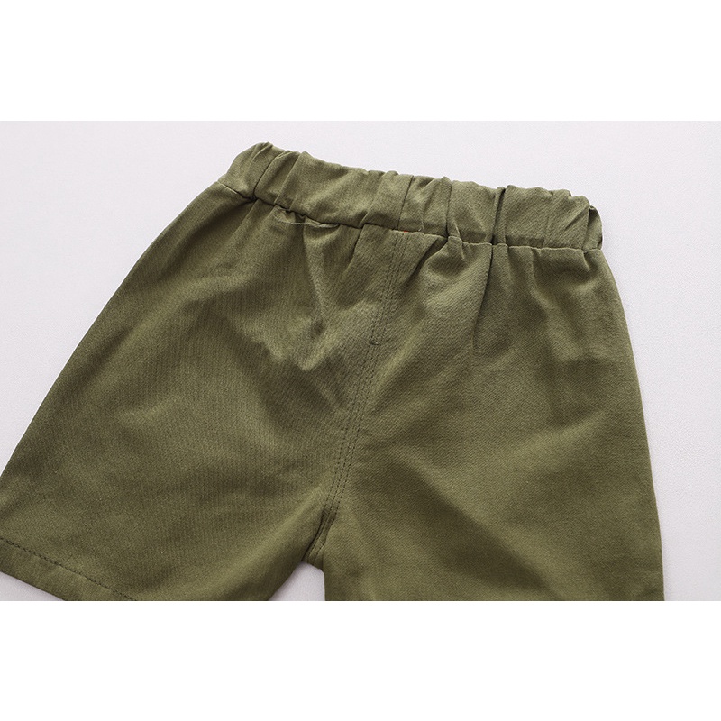 Bộ sơ mi phong cách hàn quốc cho bé trai và bé gái - BO98