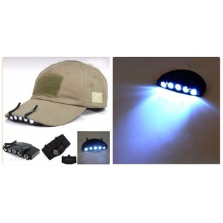 Đèn led gắn nón đi phượt