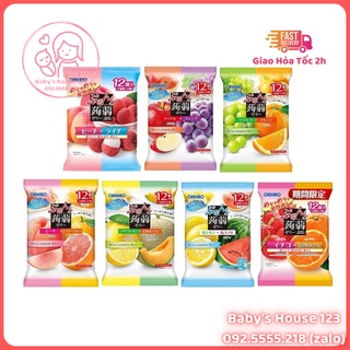 THẠCH RÂU CÂU ORIHIRO NỘI ĐỊA NHẬT BẢN - GÓI 12 CHIẾC