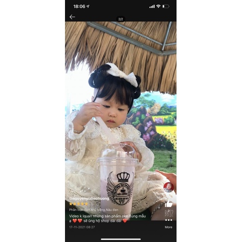 Tóc giả trẻ em ❤️ Set Búi Natra+Mái thưa có gắn nơ dạng băng đô chun tiện dụng cho bé