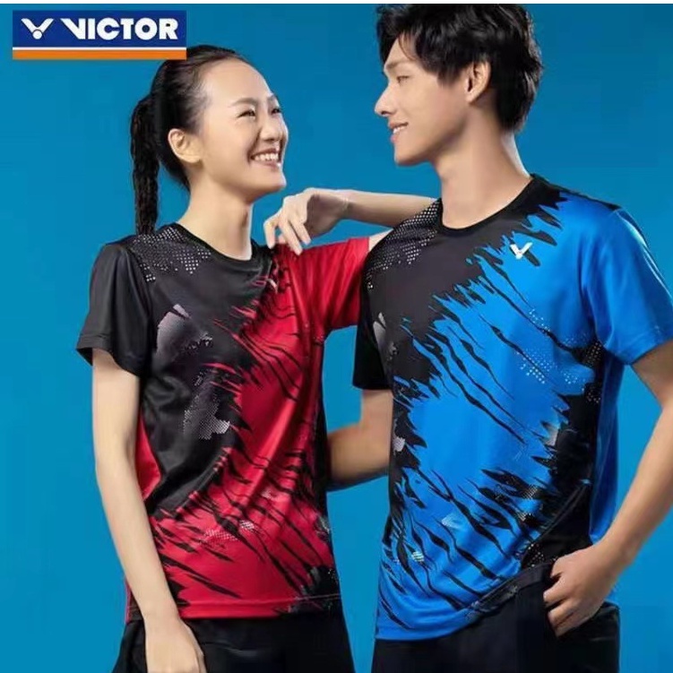 Bộ Đồng Phục Cầu Lông Victory Đội Tuyển Quốc Gia Nhanh Khô Cho Nam Và Nữ