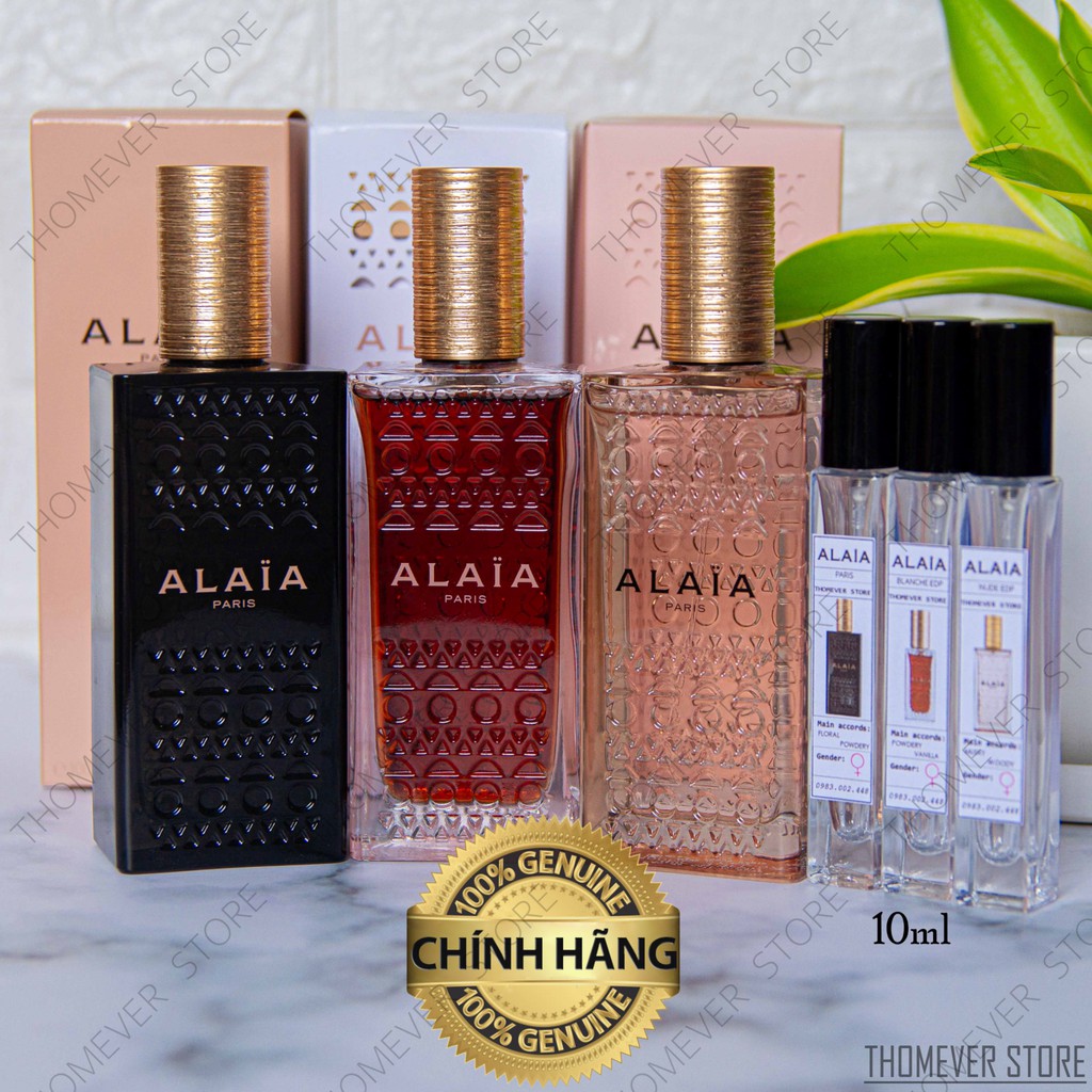 [RẺ VÔ ĐỊCH] Nước Hoa Alaia Paris Eau De Parfum - Người Phụ Nữ Gợi Cảm [ Mẫu Thử ] | BigBuy360 - bigbuy360.vn