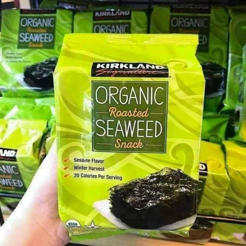 Rong biển Organic Kirkland của Mỹ tốt cho sức khoẻ