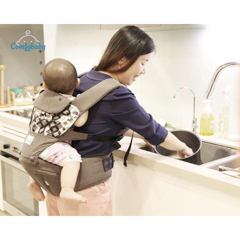 Địu ngồi Comfybaby cao cấp Premium HC303