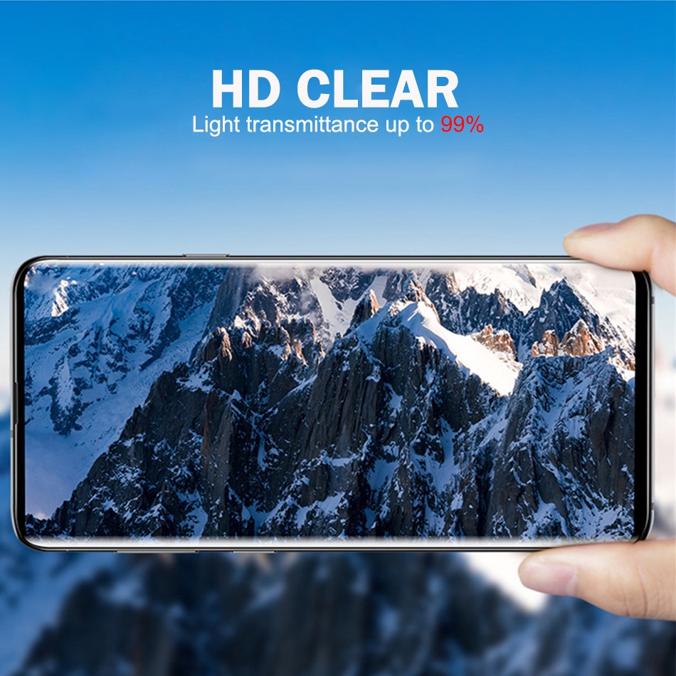 Kính cường lực bảo vệ toàn màn hình điện thoại cho Samsung S20 Plus S21 Ultra S10 S10+