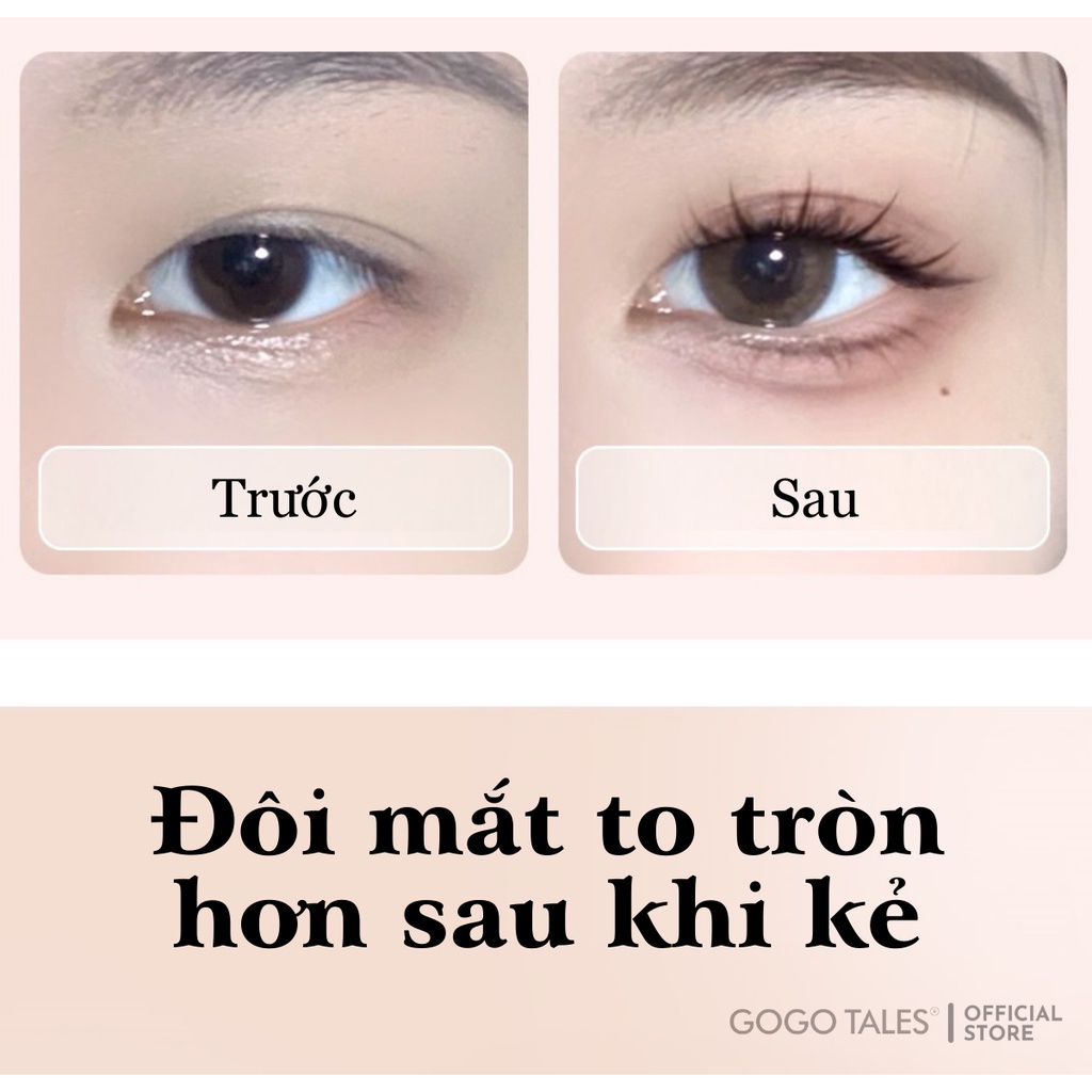 Bút kẻ bọng mắt GOGO TALES gel kẻ bọng mắt cười nếp mí cao cấp Silkworm GT309