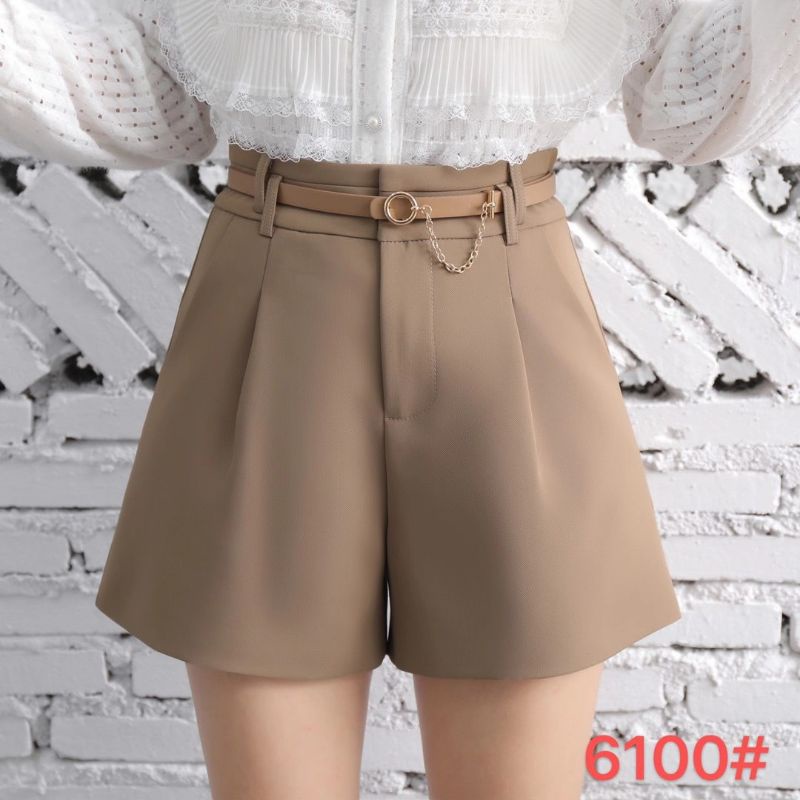 Quần sooc vải kèm đai hàng QCL1